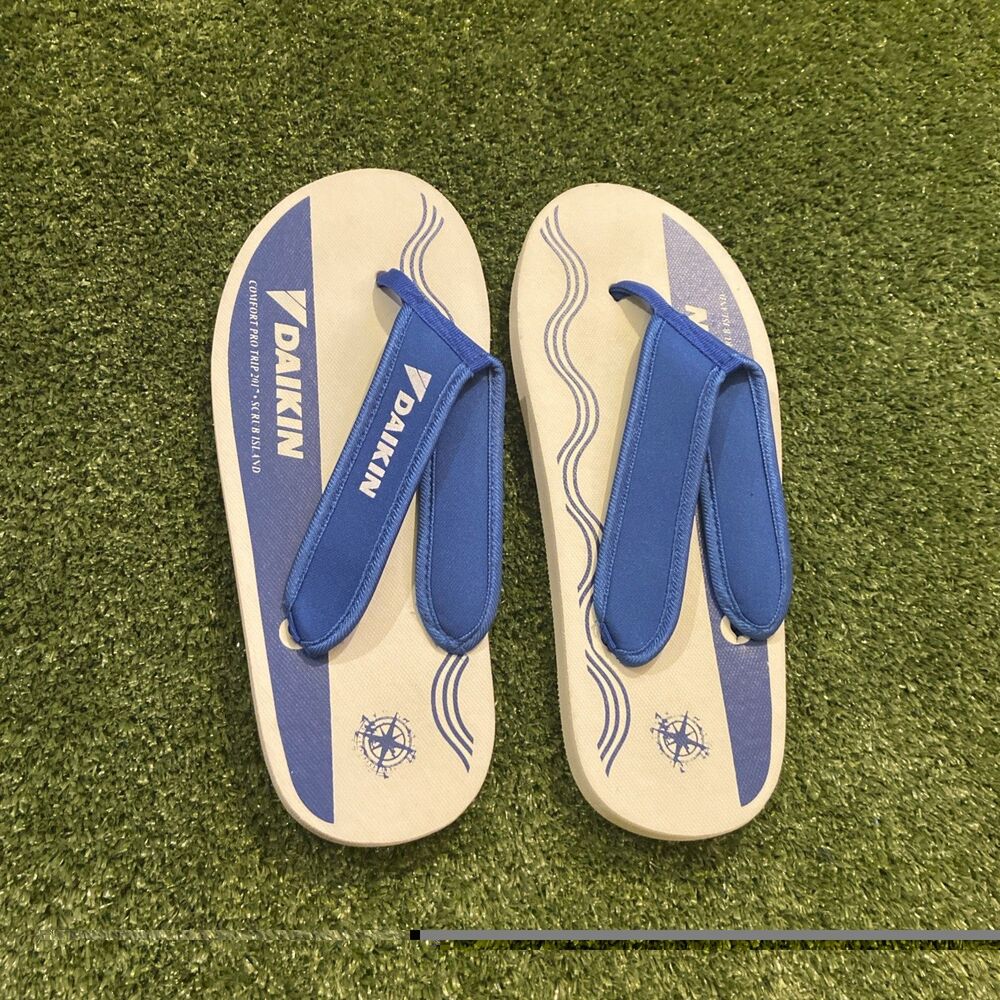 New Men’s Size 2XL Flip Flops Summer Vacation Sandals 12” Resort